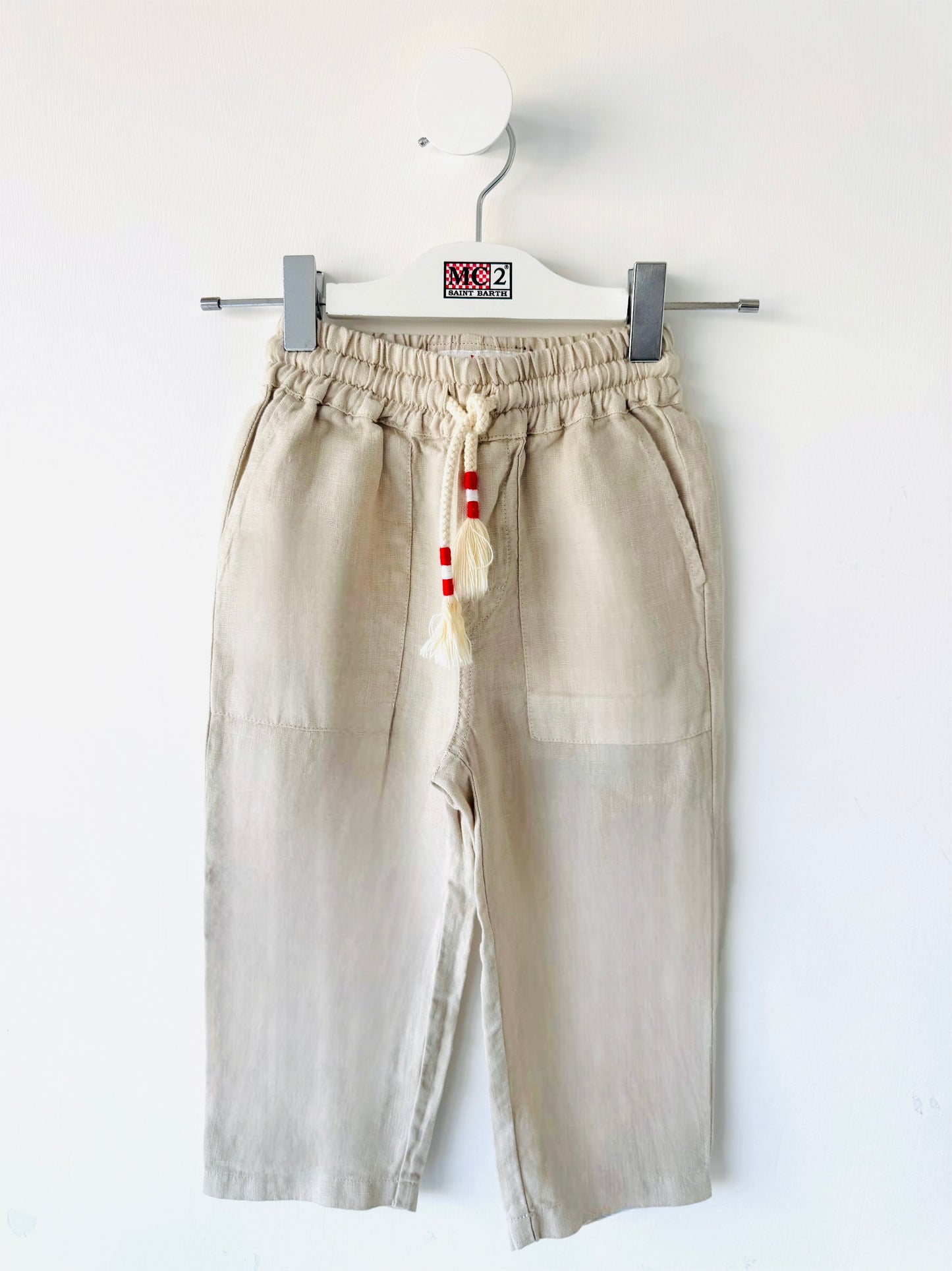 Pantaloni in lino Mc2 Saint Barth